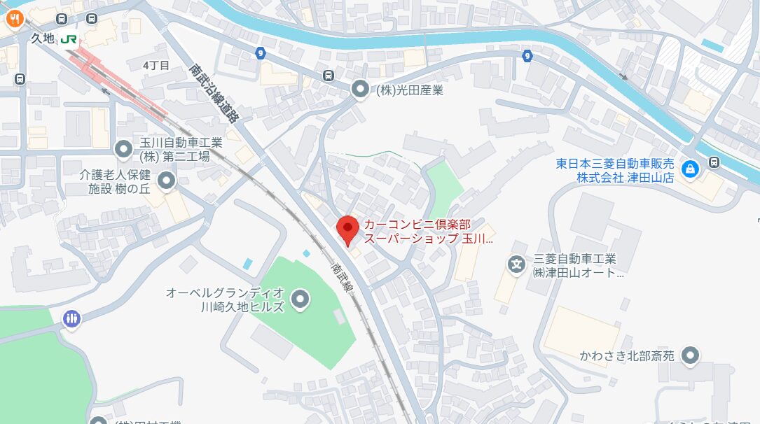 玉川自動車工業　グーグルマップ