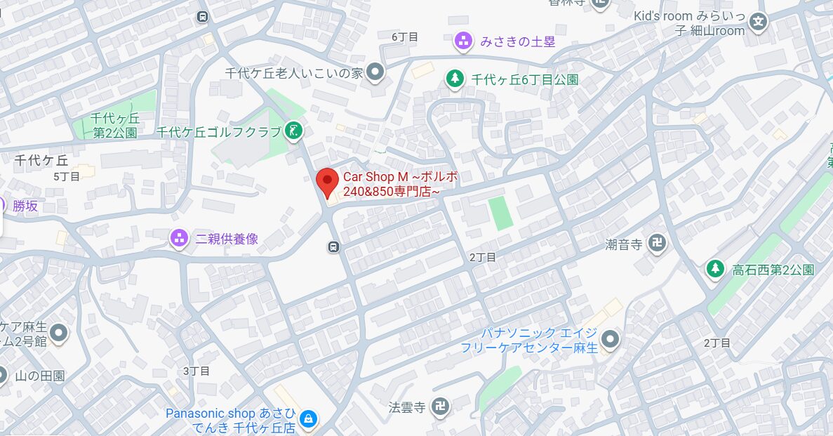 カーショップM グーグルマップ