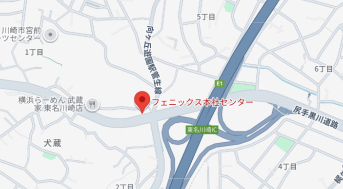 フェニックス　グーグルマップ