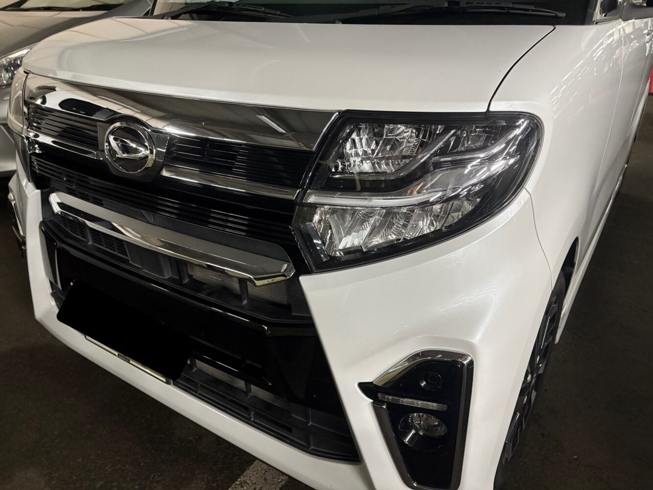 ダイハツのタントカスタム　