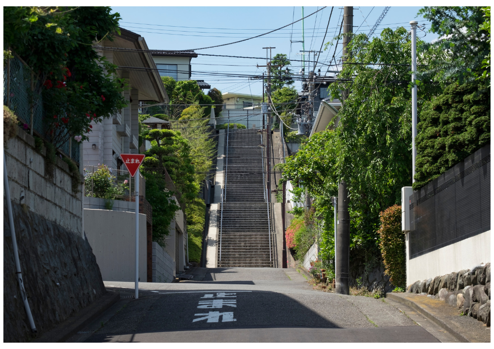 急こう配な道路