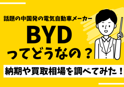 話題の中国発電気自動車メーカーBYDってどうなの？